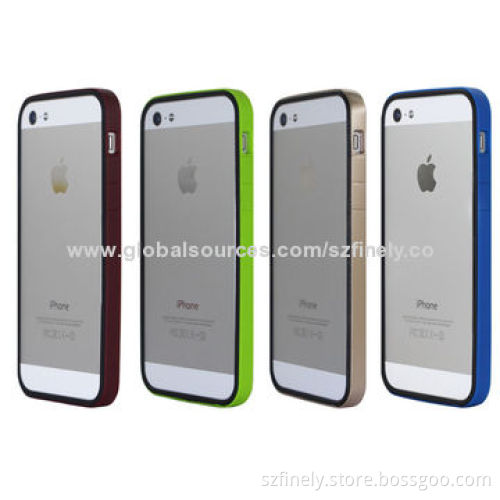 Bumper Cases for iPhone 5/5S, Double Injection, Ultra-thin, Lightweight and Simple